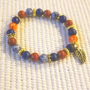 Unisex Handmade Beaded Stretch Bracelet